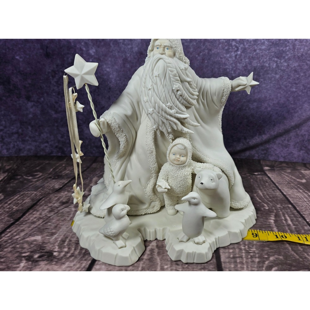 Department 56 Snowbabies "Jack Frost A Touch of Winter Magic Polar Bear Penguins - Picture 11 of 12